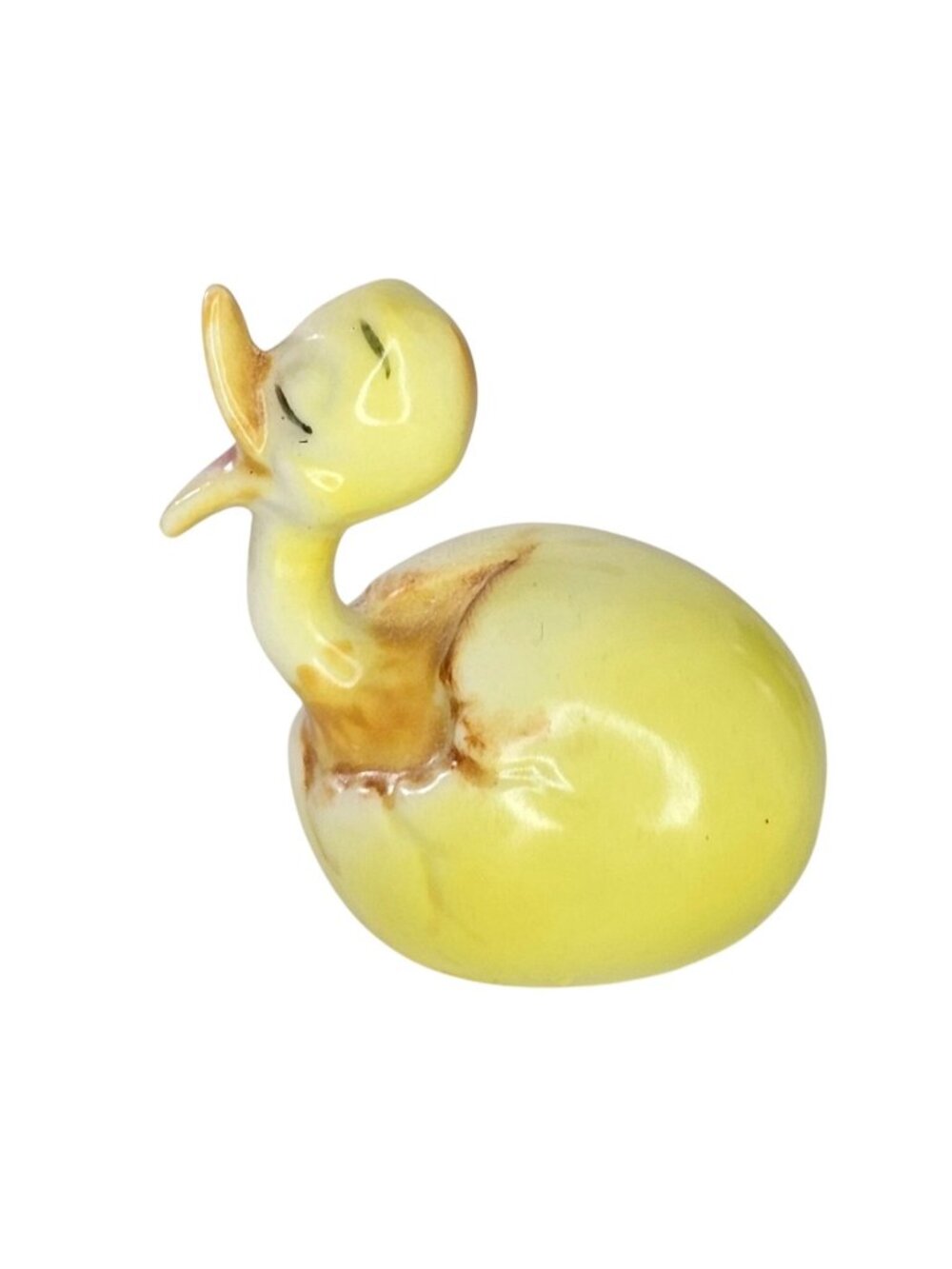 Josef Originals Ostrich Baby Chick Hatching Egg Figurine Anthropomorphic Bird